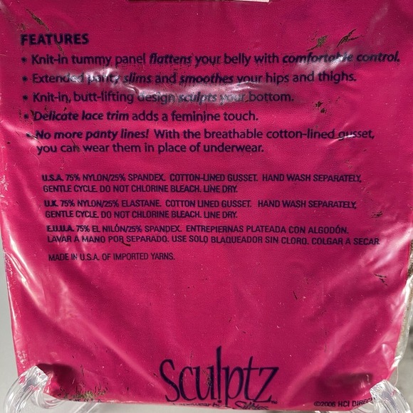 Silkies Shapewear Shorts Sculptz Multi Shaper Size Small- Cocoa 730111 - Picture 5 of 5